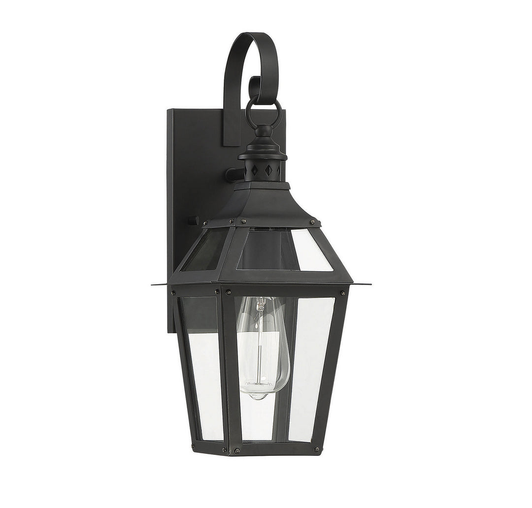 Savoy House Lighting 5-720-153  Jackson Outdoor Black With Gold Highlights