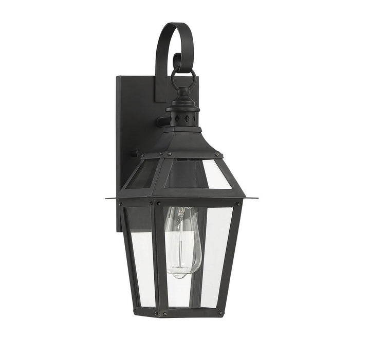 Savoy House Lighting 5-720-153  Jackson Outdoor Black With Gold Highlights