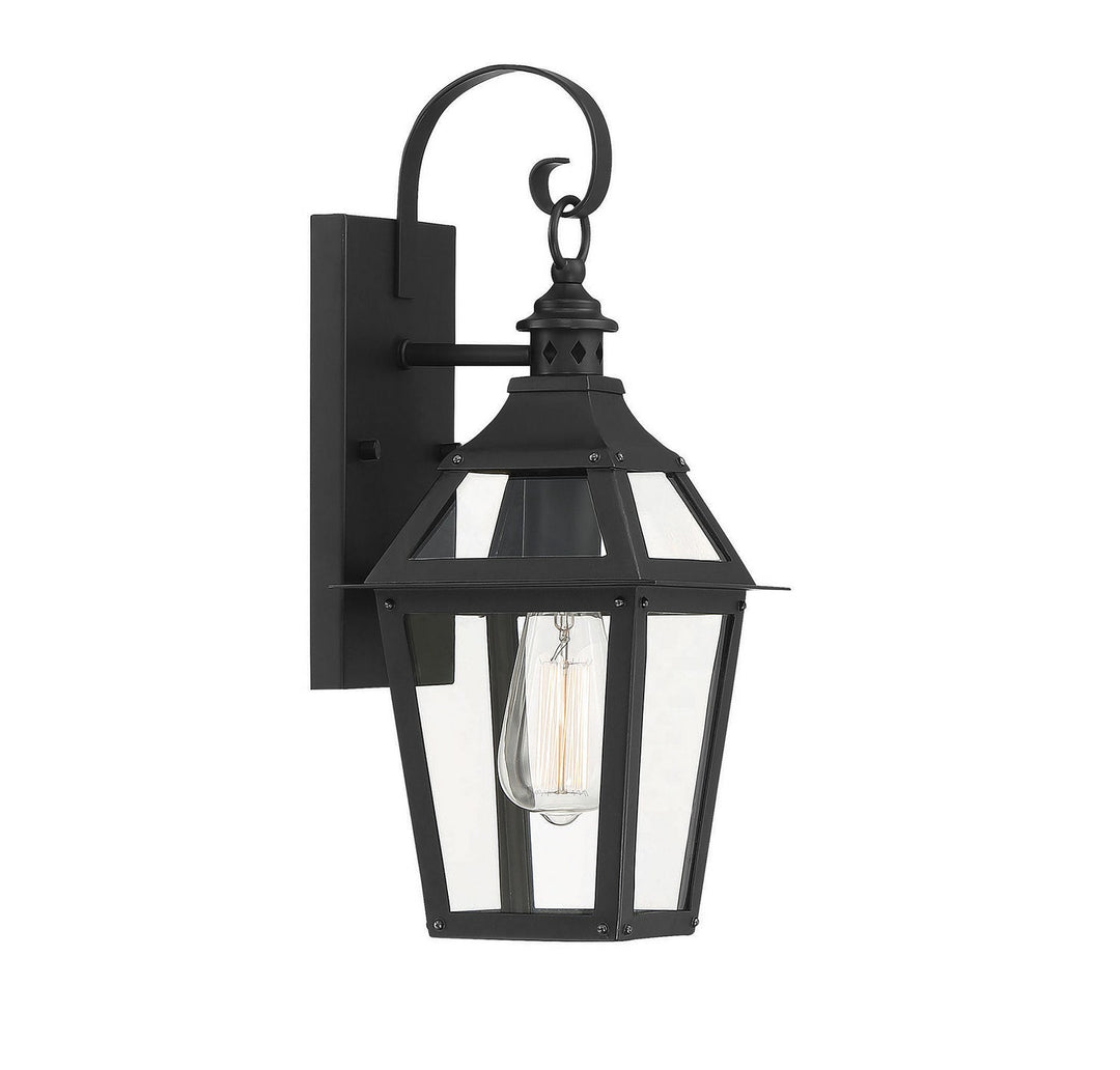 Savoy House Lighting 5-720-153  Jackson Outdoor Black With Gold Highlights