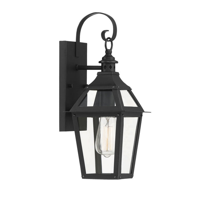 Savoy House Lighting 5-720-153  Jackson Outdoor Black With Gold Highlights