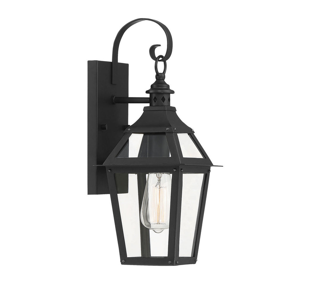 Savoy House Lighting 5-720-153  Jackson Outdoor Black With Gold Highlights