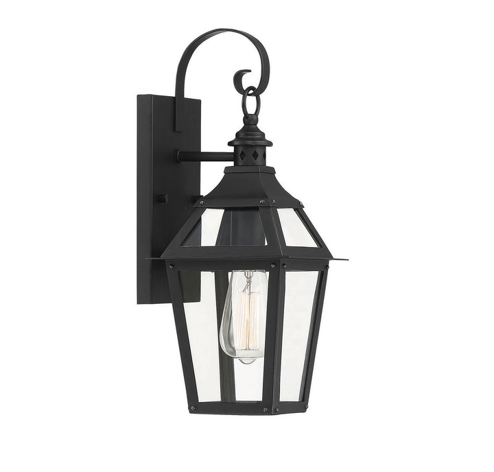 Savoy House Lighting 5-720-153  Jackson Outdoor Black With Gold Highlights