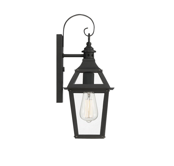 Savoy House Lighting 5-720-153  Jackson Outdoor Black With Gold Highlights