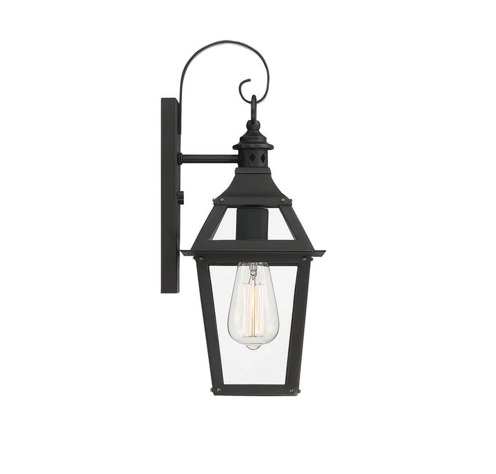 Savoy House Lighting 5-720-153  Jackson Outdoor Black With Gold Highlights
