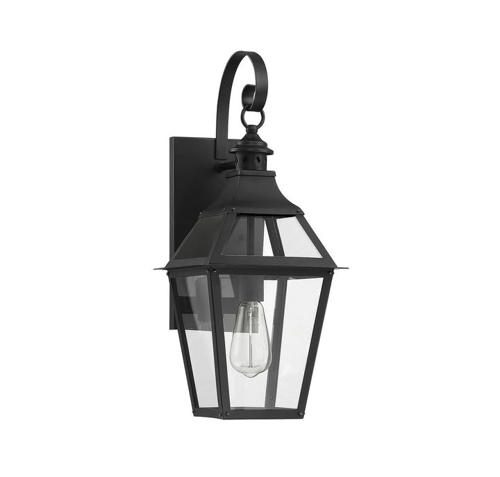 Savoy House Lighting 5-721-153  Jackson Outdoor Black With Gold Highlights