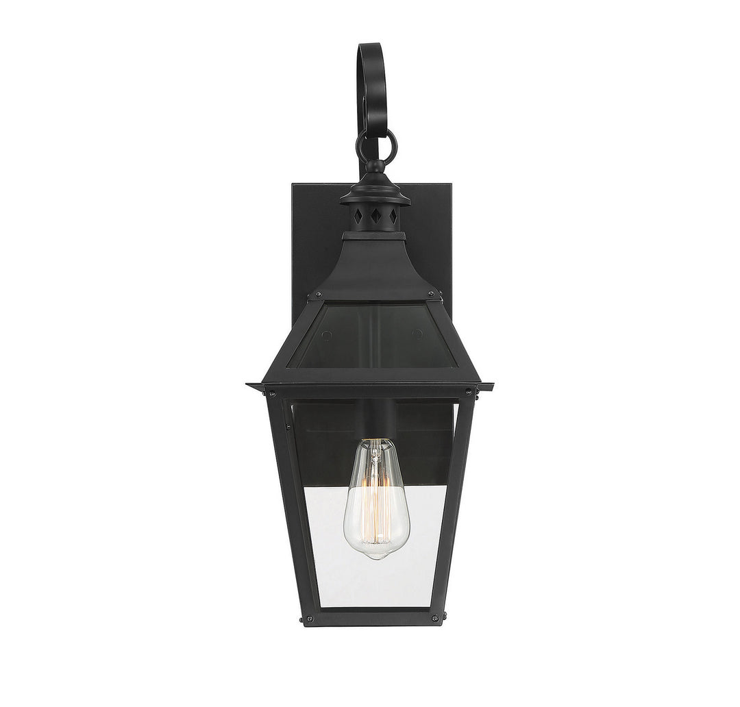 Savoy House Lighting 5-721-153  Jackson Outdoor Black With Gold Highlights
