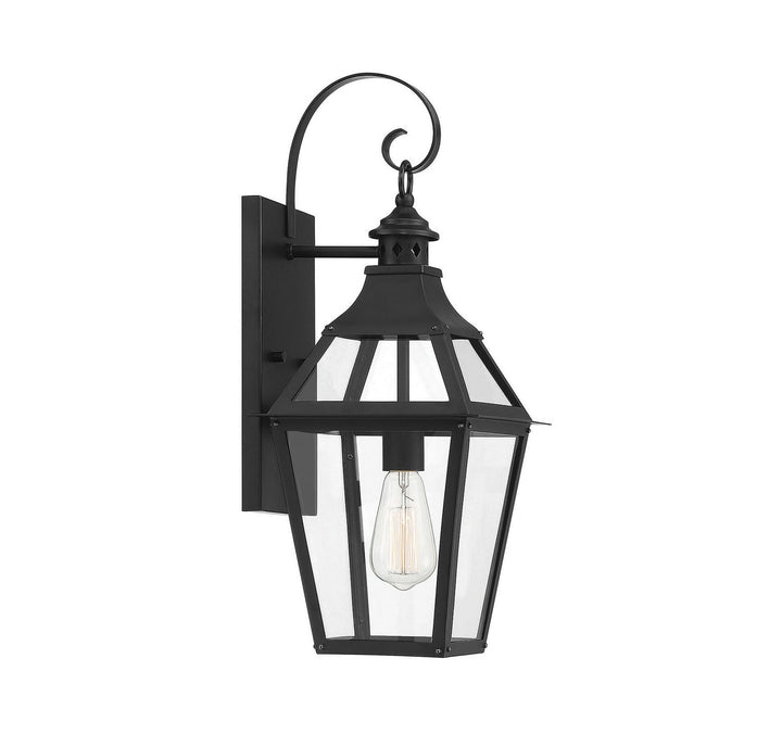 Savoy House Lighting 5-721-153  Jackson Outdoor Black With Gold Highlights