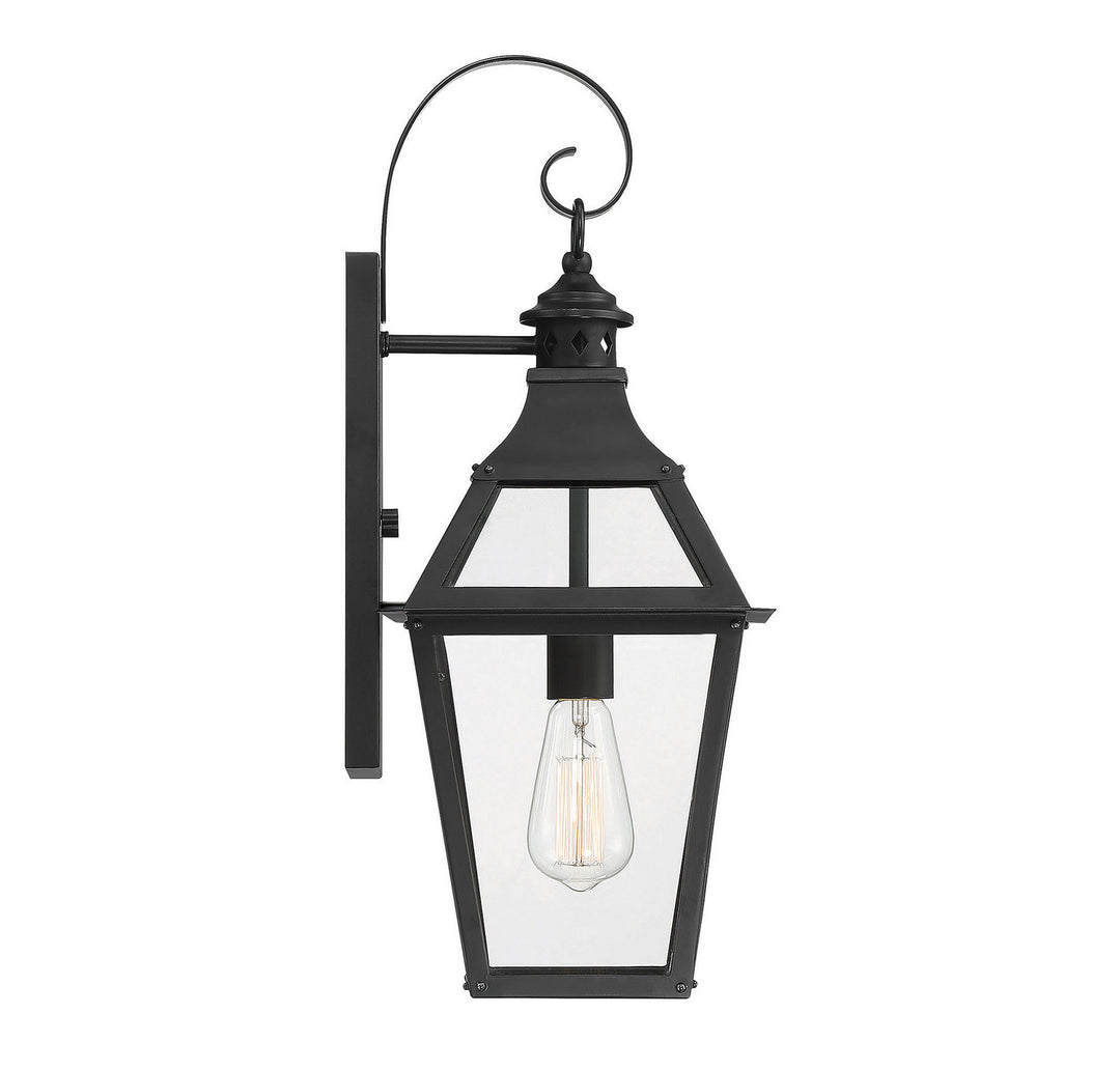 Savoy House Lighting 5-721-153  Jackson Outdoor Black With Gold Highlights