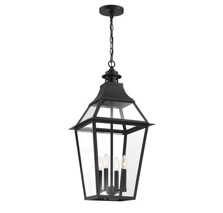 Savoy House Lighting 5-723-153  Jackson Outdoor Black With Gold Highlights