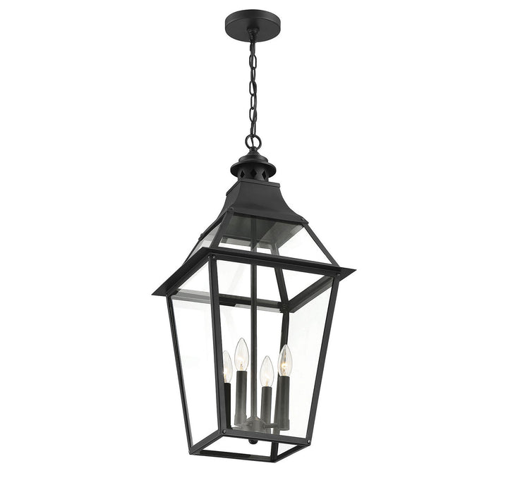 Savoy House Lighting 5-723-153  Jackson Outdoor Black With Gold Highlights
