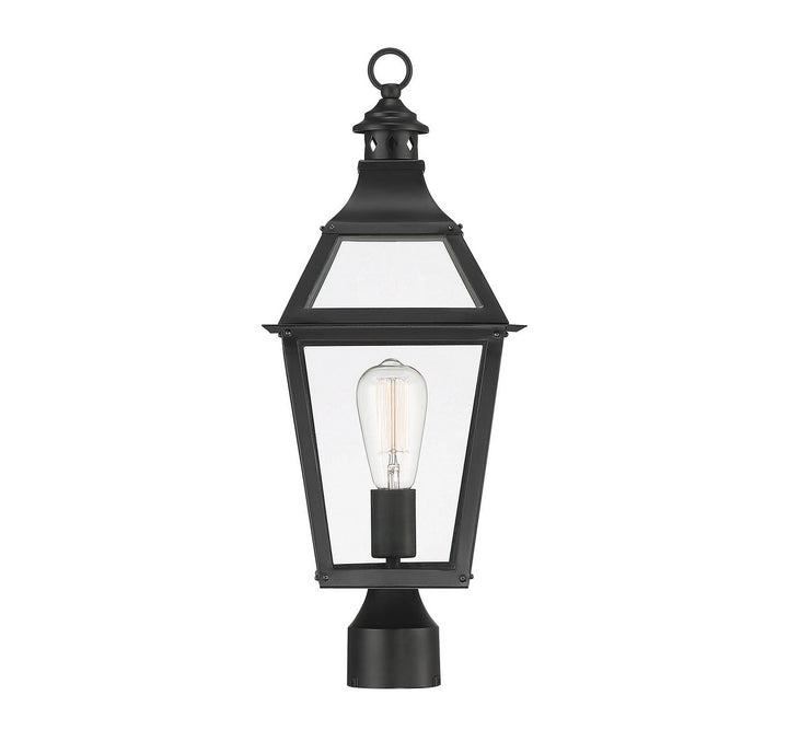 Savoy House Lighting 5-724-153  Jackson Outdoor Black With Gold Highlights