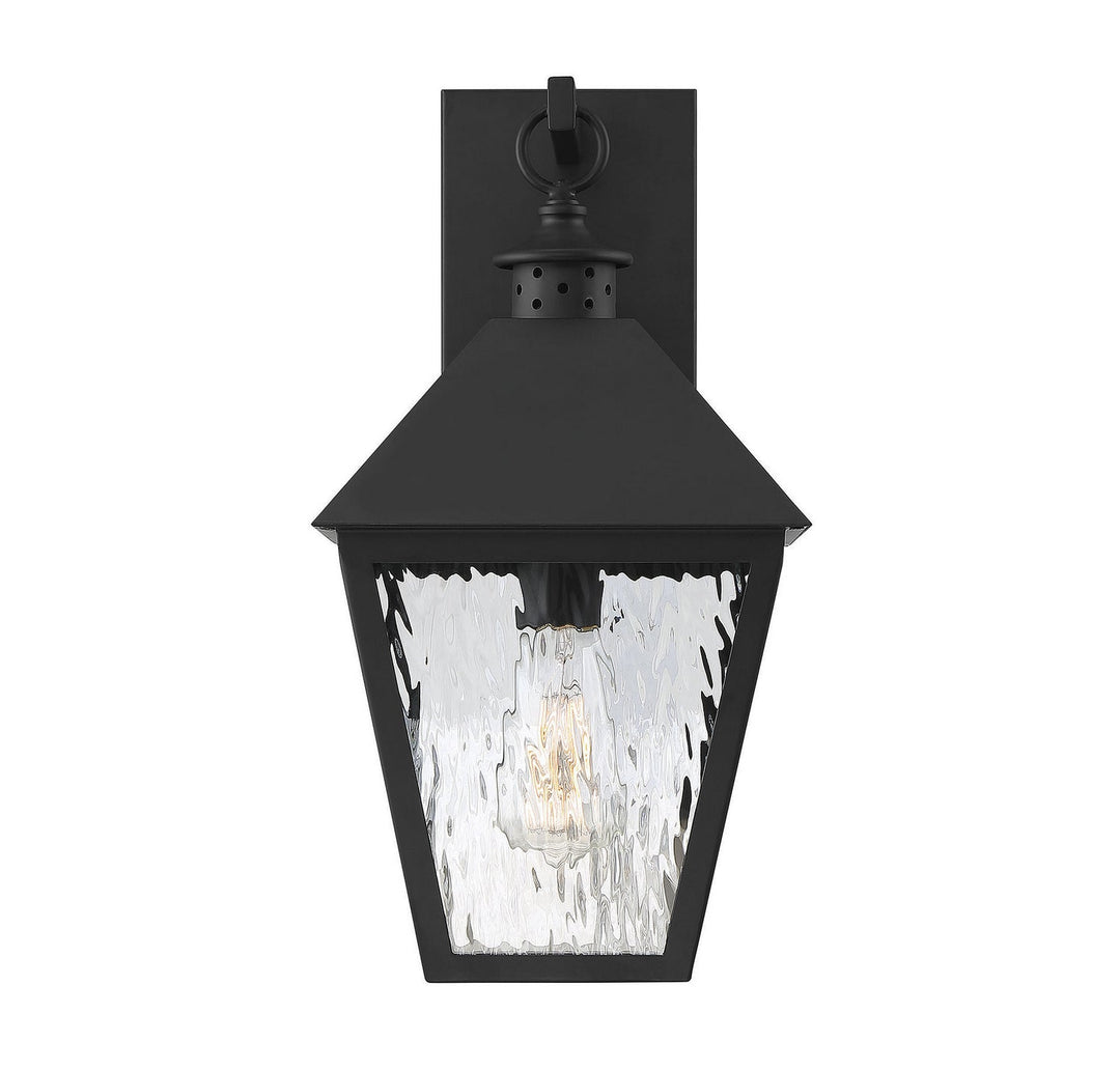 Savoy House Lighting 5-791-BK Harrison One Light Wall Sconce Outdoor Black