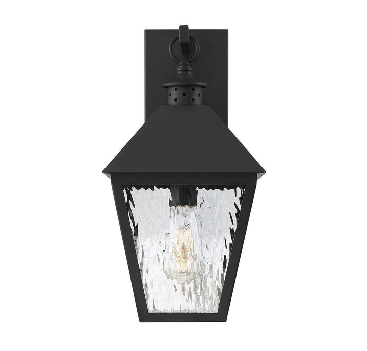Savoy House Lighting 5-791-BK Harrison One Light Wall Sconce Outdoor Black