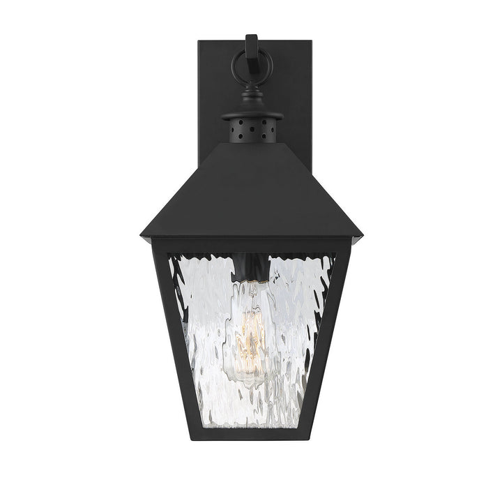 Savoy House Lighting 5-791-BK Harrison One Light Wall Sconce Outdoor Black