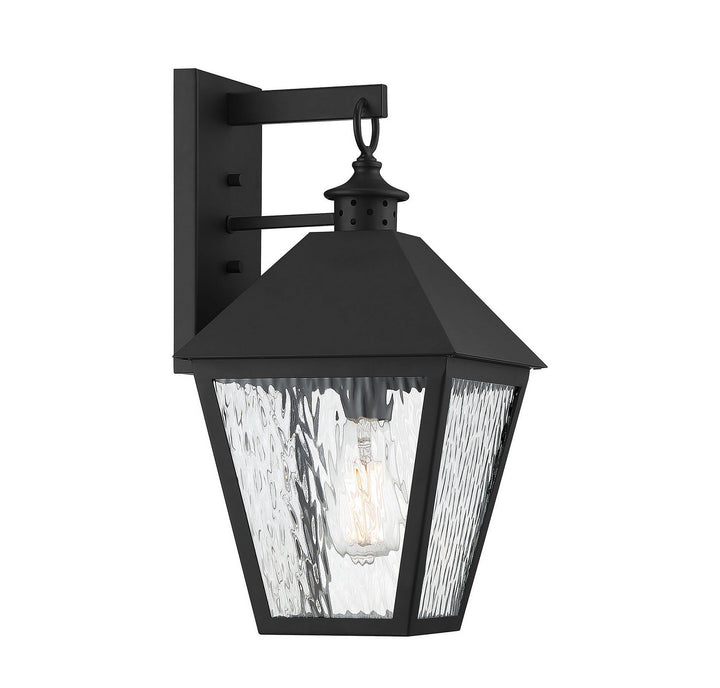 Savoy House Lighting 5-791-BK Harrison One Light Wall Sconce Outdoor Black