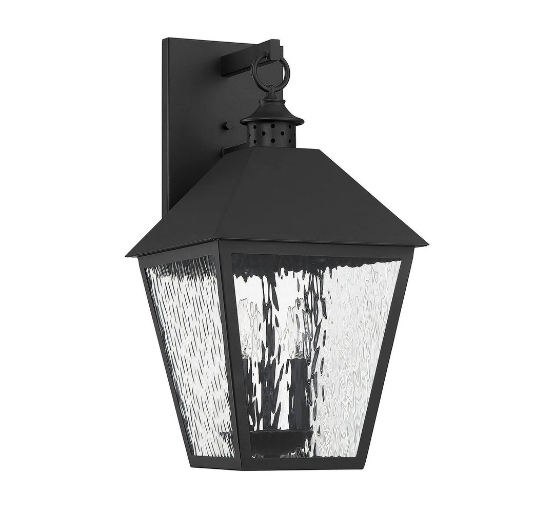 Savoy House Lighting 5-792-BK  Harrison Outdoor Matte Black