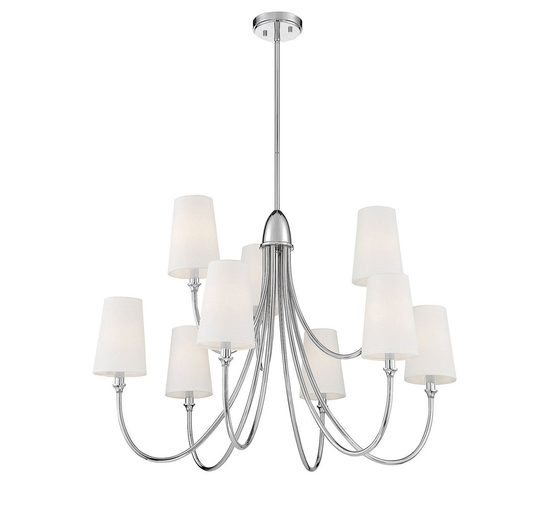 Savoy House Cameron 1-2541-9-109 Chandelier Light - Polished Nickel