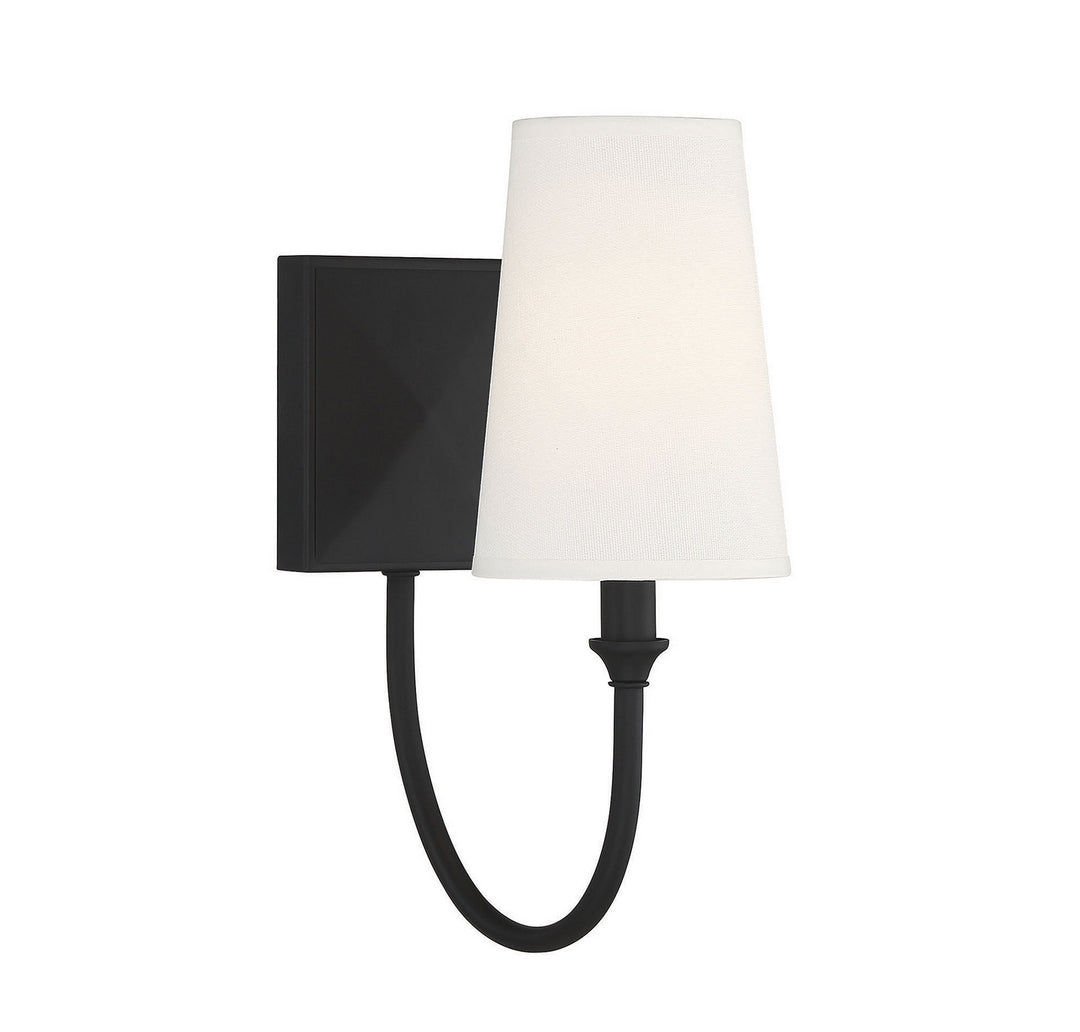 Savoy House Cameron 9-2542-1-89 Wall Sconce Light - Matte Black