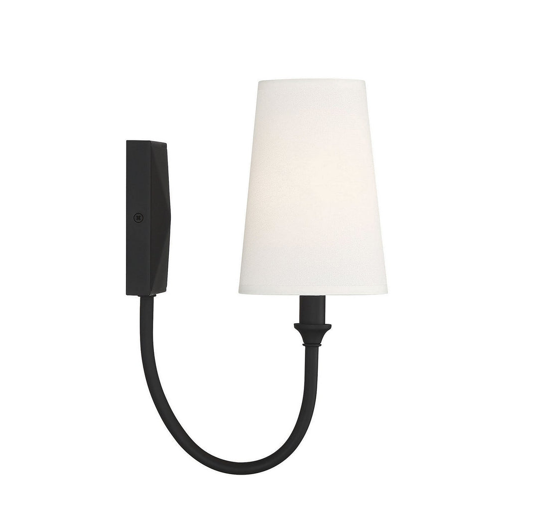 Savoy House Cameron 9-2542-1-89 Wall Sconce Light - Matte Black