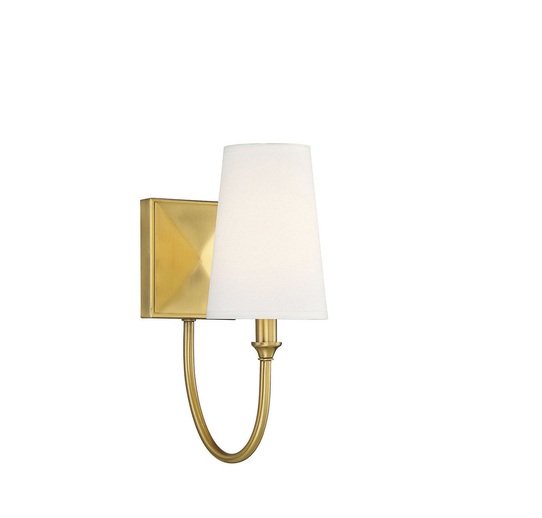 Savoy House Cameron 9-2542-1-322 Wall Sconce Light - Warm Brass