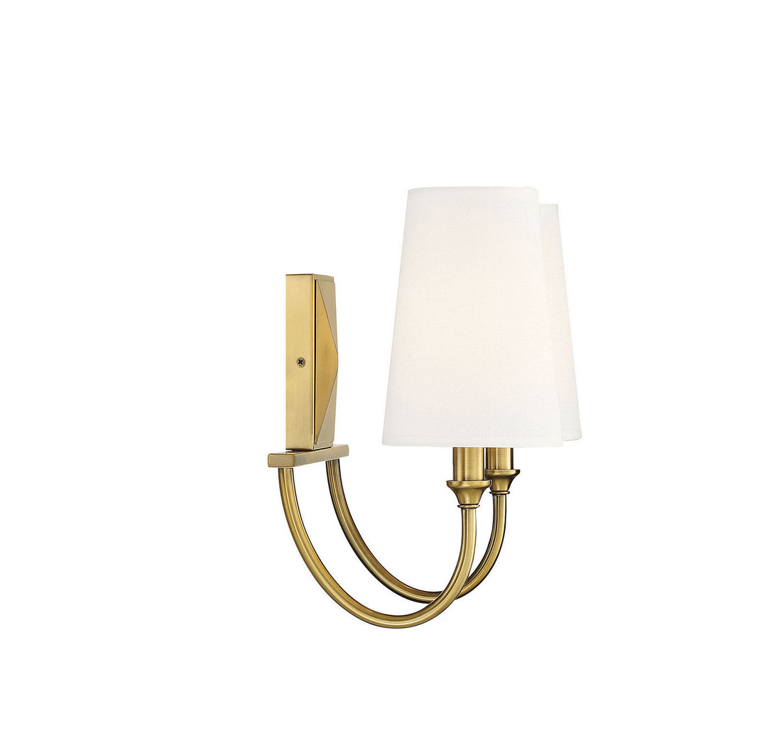 Savoy House Cameron 8-2542-2-322 Bath Vanity Light 15 in. wide - Warm Brass