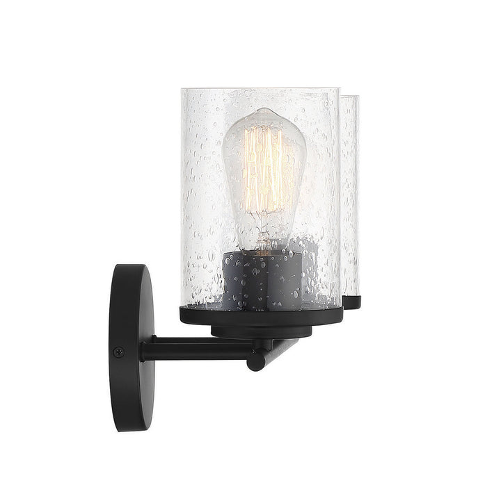 Savoy House Marshall 8-8020-2-BK Bath Vanity Light 14 in. wide - Matte Black