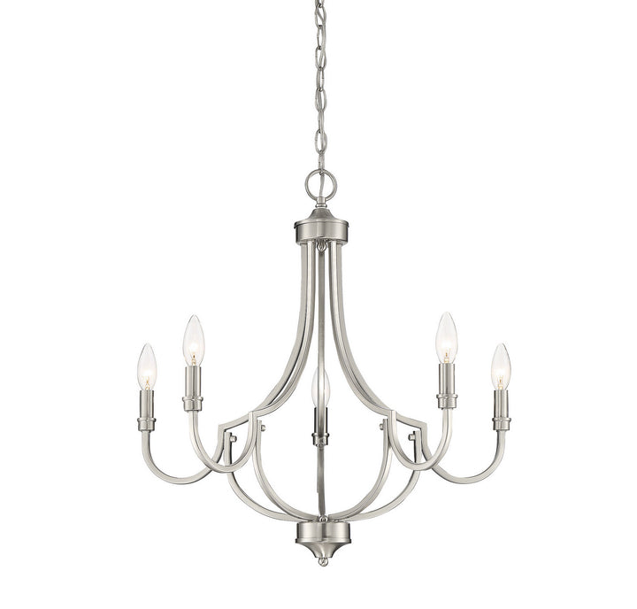 Savoy House Auburn 1-2005-5-SN Chandelier Light - Satin Nickel