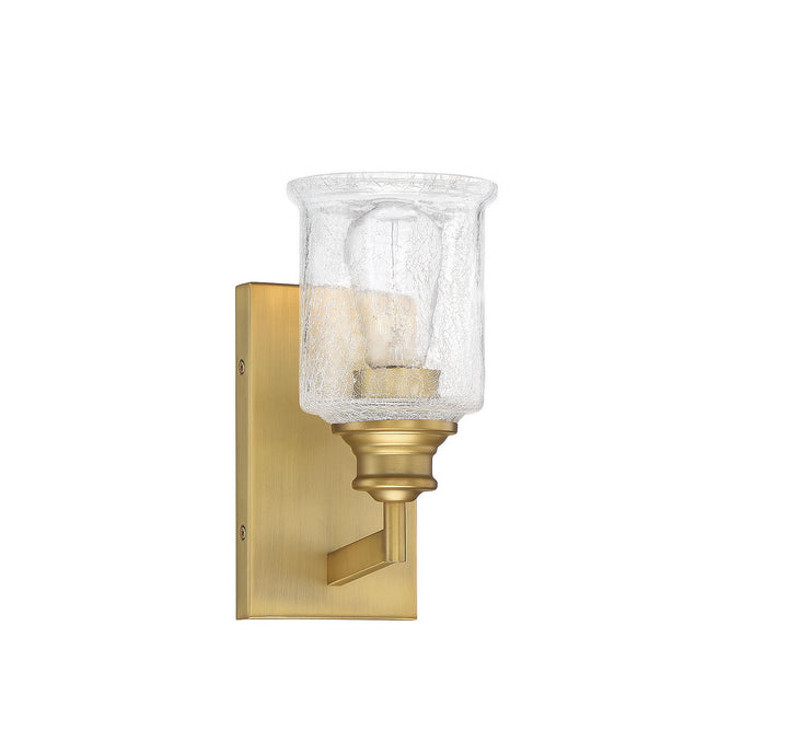 Savoy House Hampton 9-1972-1-322 Wall Sconce Light - Warm Brass