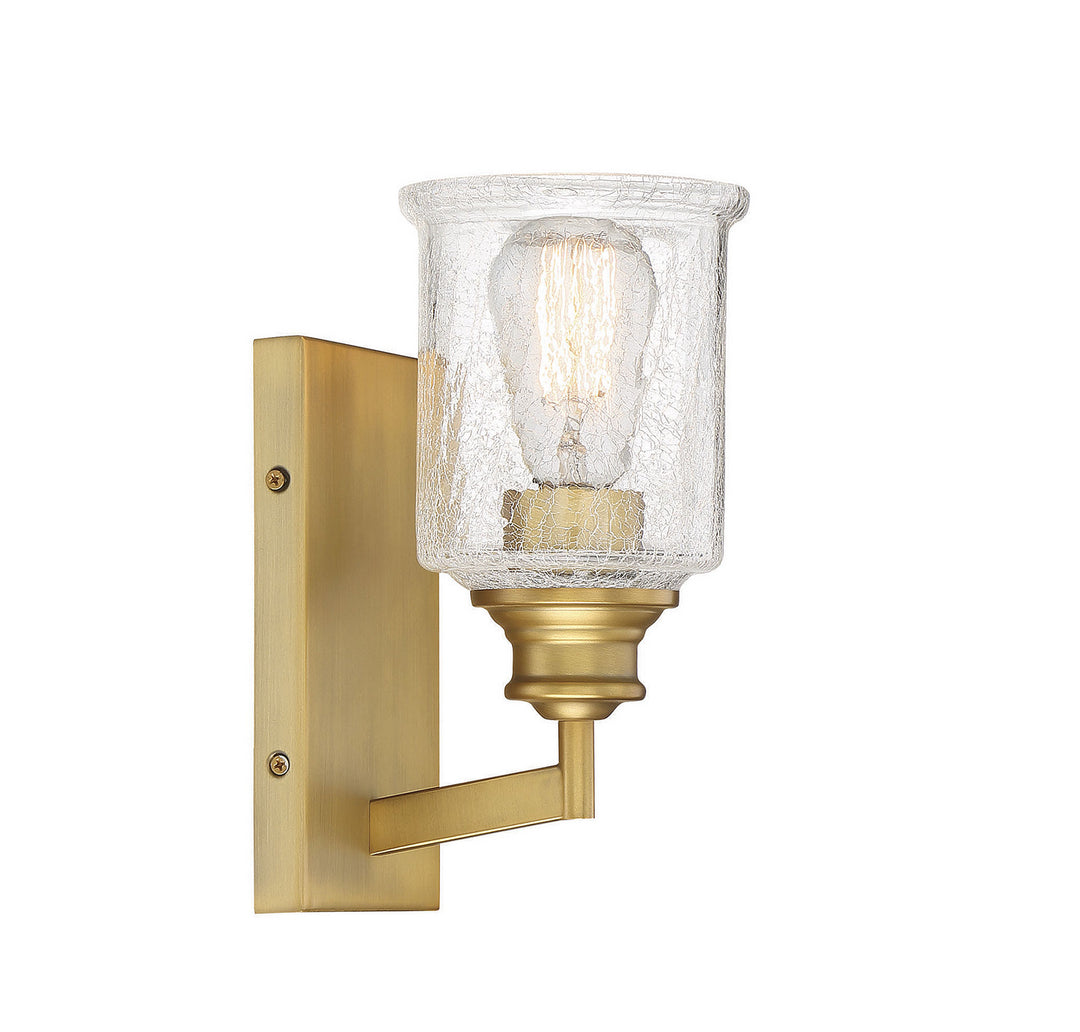 Savoy House Hampton 9-1972-1-322 Wall Sconce Light - Warm Brass