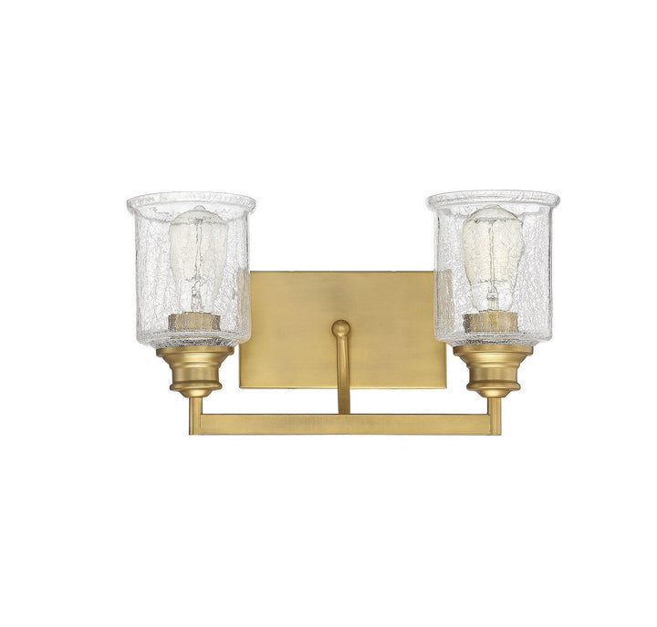 Savoy House Hampton 8-1972-2-322 Bath Vanity Light 16 in. wide - Warm Brass