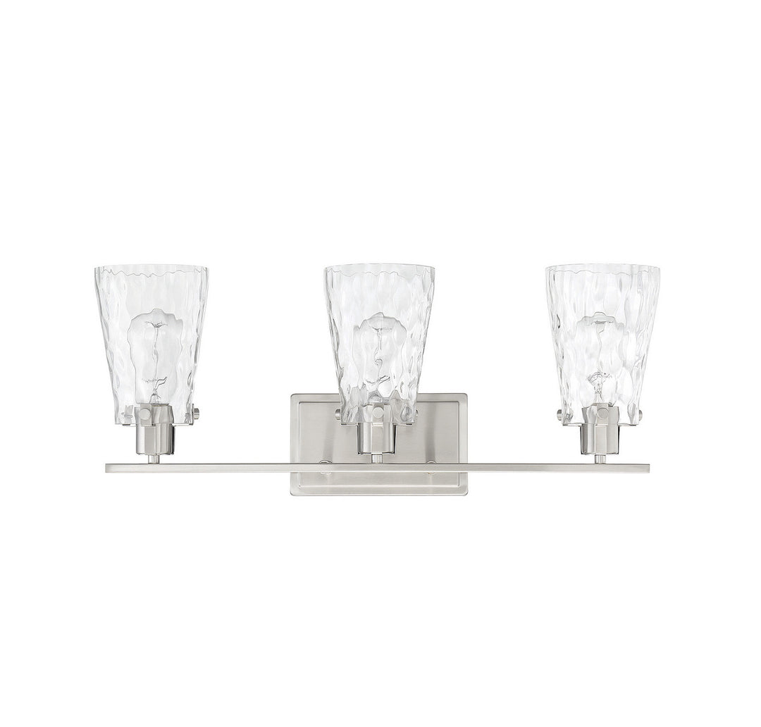 Savoy House Vaughan 8-4508-3-SN Bath Vanity Light 24 in. wide - Satin Nickel