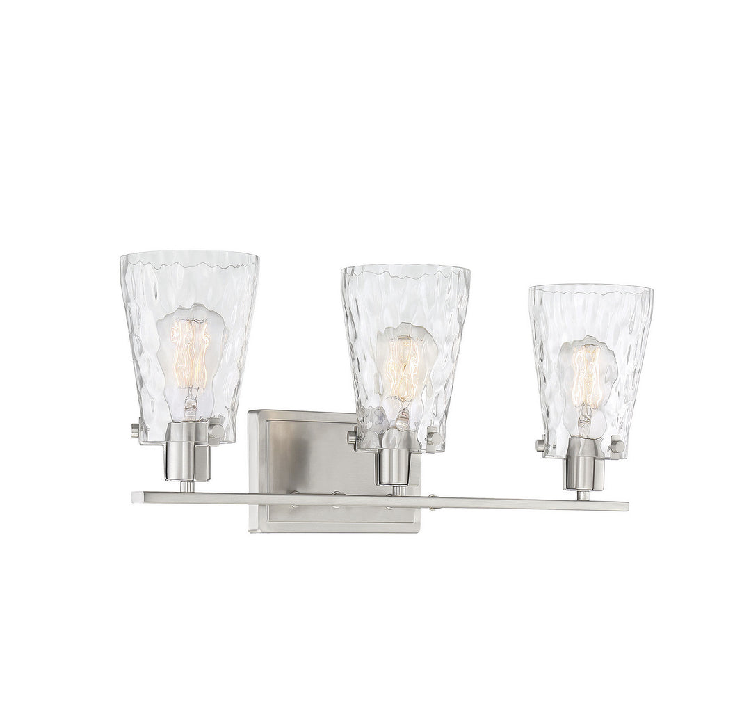 Savoy House Vaughan 8-4508-3-SN Bath Vanity Light 24 in. wide - Satin Nickel