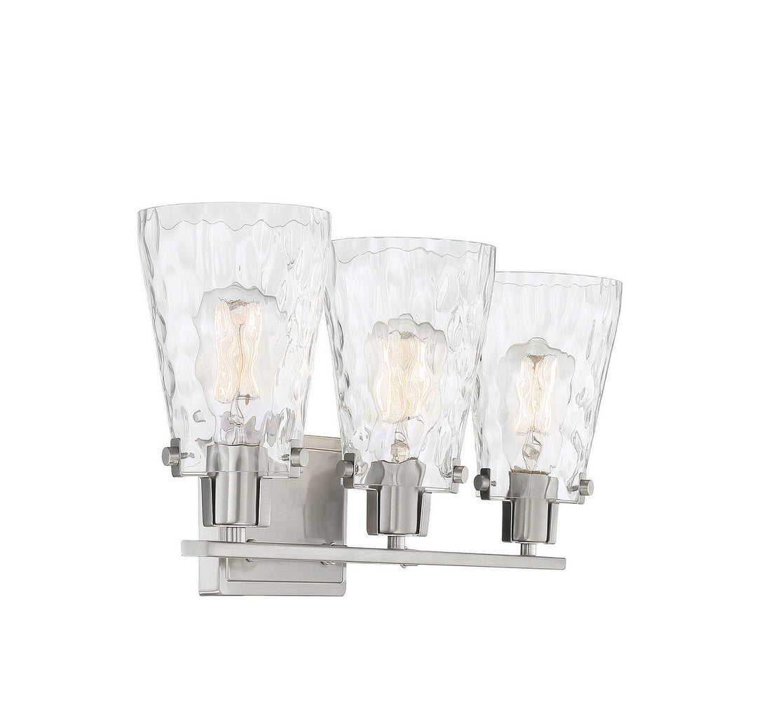 Savoy House Vaughan 8-4508-3-SN Bath Vanity Light 24 in. wide - Satin Nickel