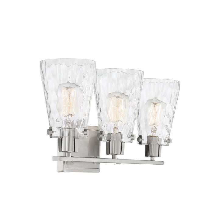 Savoy House Vaughan 8-4508-3-SN Bath Vanity Light 24 in. wide - Satin Nickel