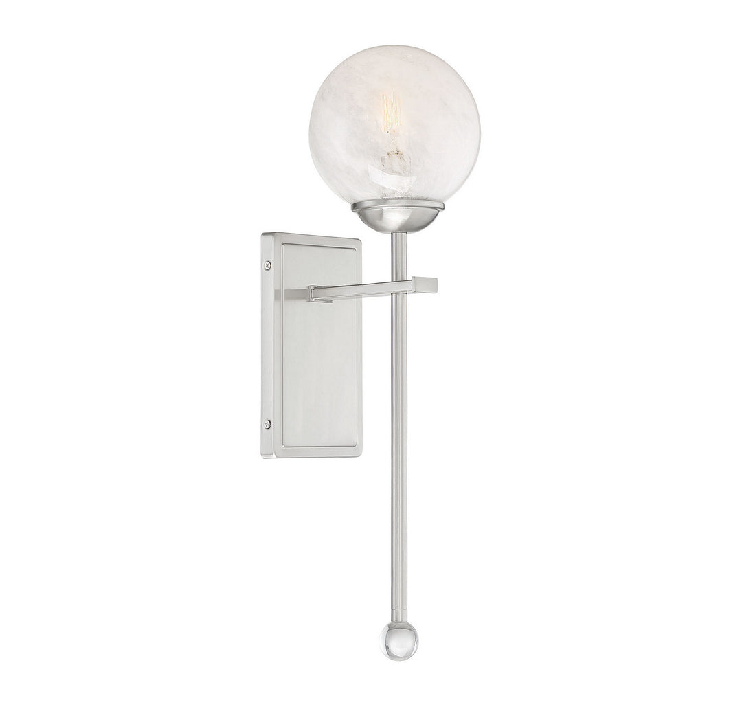 Savoy House Medina 9-4504-1-SN Wall Light - Satin Nickel