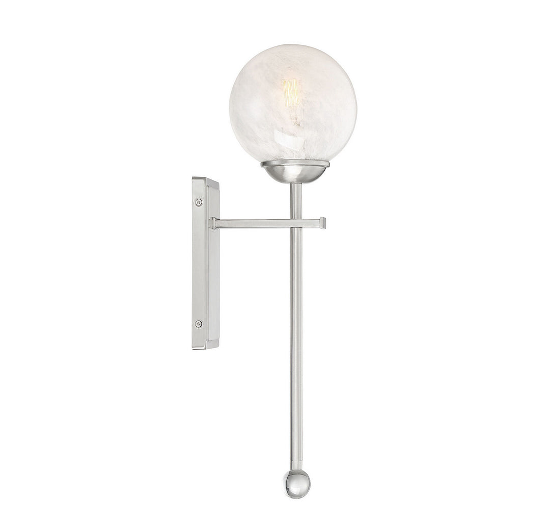 Savoy House Medina 9-4504-1-SN Wall Light - Satin Nickel