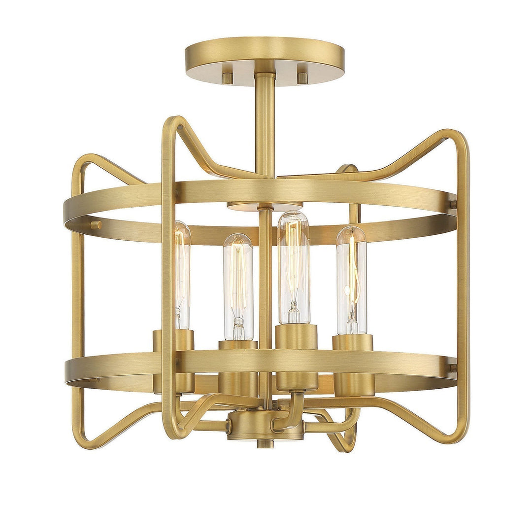 Savoy House Kent 6-4900-4-322 Ceiling Light - Warm Brass