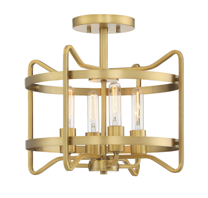 Savoy House Kent 6-4900-4-322 Ceiling Light - Warm Brass