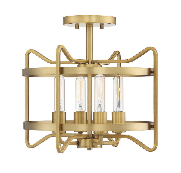 Savoy House Kent 6-4900-4-322 Ceiling Light - Warm Brass