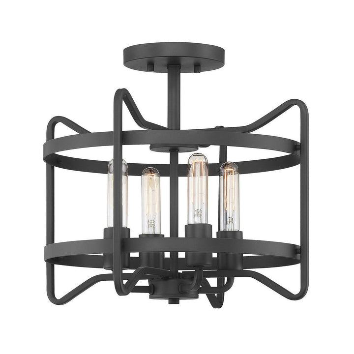 Savoy House Kent 6-4900-4-89 Ceiling Light - Matte Black