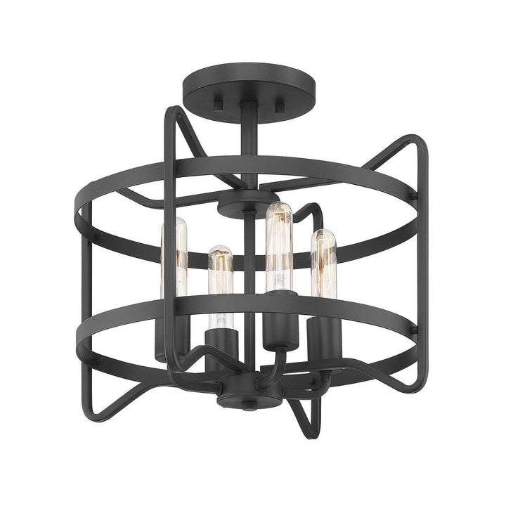 Savoy House Kent 6-4900-4-89 Ceiling Light - Matte Black