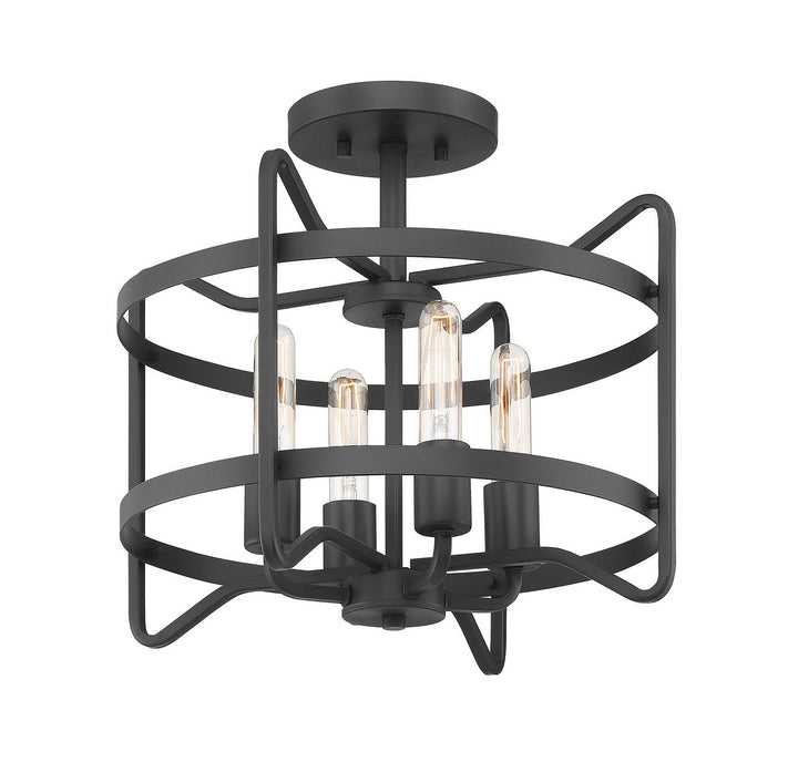 Savoy House Kent 6-4900-4-89 Ceiling Light - Matte Black