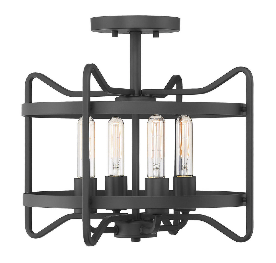 Savoy House Kent 6-4900-4-89 Ceiling Light - Matte Black