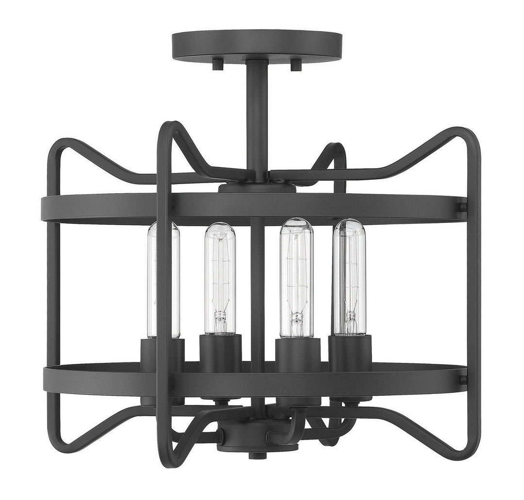 Savoy House Kent 6-4900-4-89 Ceiling Light - Matte Black