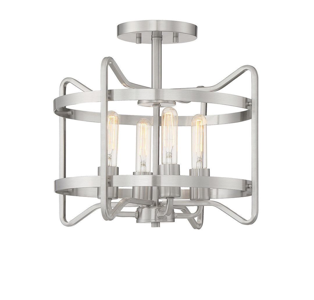 Savoy House Kent 6-4900-4-SN Ceiling Light - Satin Nickel