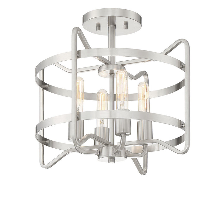 Savoy House Kent 6-4900-4-SN Ceiling Light - Satin Nickel