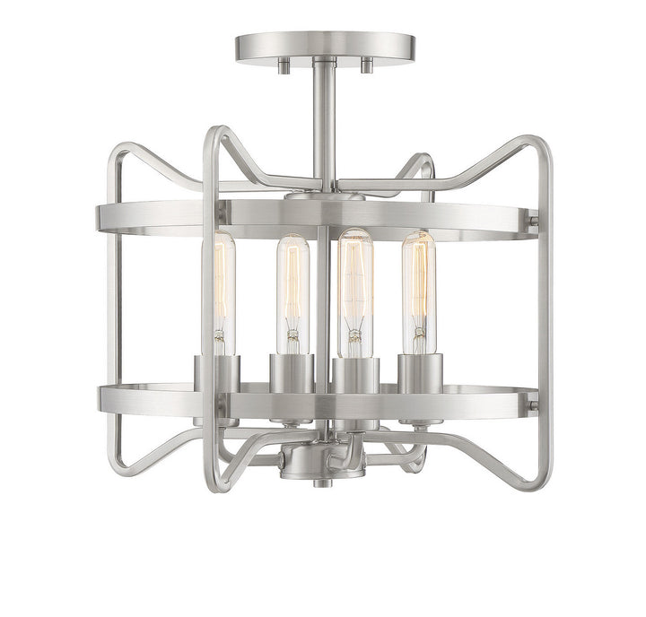 Savoy House Kent 6-4900-4-SN Ceiling Light - Satin Nickel