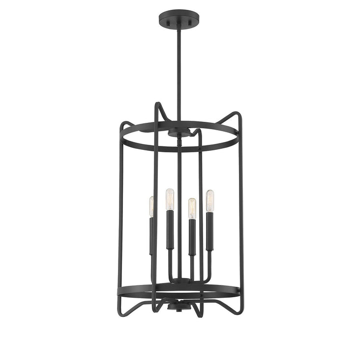 Savoy House Kent 3-4901-4-89 Pendant Light - Matte Black