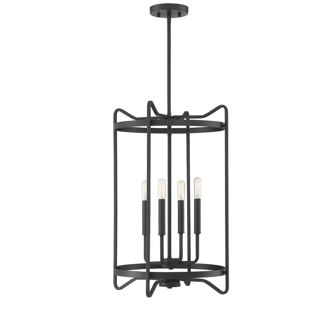 Savoy House Kent 3-4901-4-89 Pendant Light - Matte Black