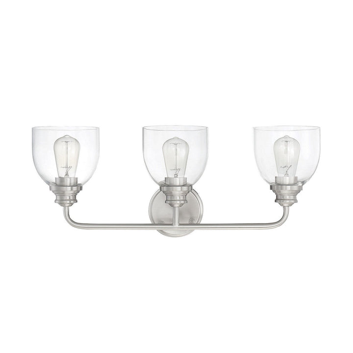 Savoy House Vale 8-7205-3-SN Bath Vanity Light 24 in. wide - Satin Nickel